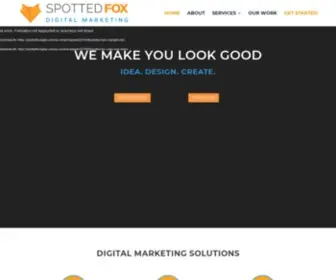 SpottedfoxDigital.com(Spotted Fox Digital Marketing) Screenshot