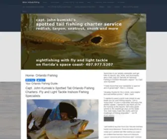 Spottedtail.com(John Kumiski's Spotted Tail Orlando Fishing Website) Screenshot