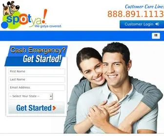 Spotya.com(Online Payday Loans) Screenshot