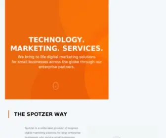 Spotzer.com(Digital Marketing Solutions) Screenshot