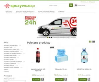 Spozywczo.pl(Hurtownia spożywcza słodyczy napojów online Warszawa) Screenshot