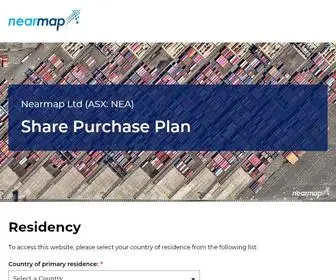 SPP-Nearmap.com.au(Nearmap Share Purchase Plan) Screenshot