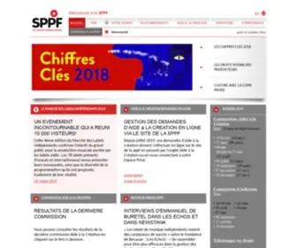SPPF.com(Les Labels Indépendants) Screenshot