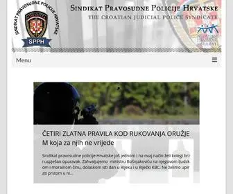 SPPH.hr(Sindikat pravosudne policije Hrvatske) Screenshot