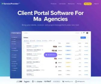 SPP.io(Customizable Client Portal Software For Productized Agencies) Screenshot