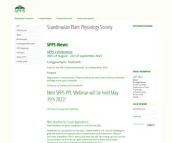 SPPS.se(SPPS-News Date for the SPPS General Assembly) Screenshot