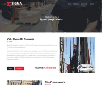 SPpsigma.com(Sigma Piping Products) Screenshot