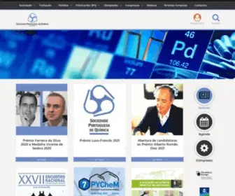 SPQ.pt(Sociedade Portuguesa de Química) Screenshot
