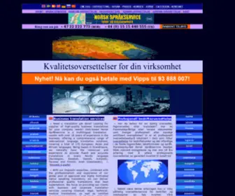 Spraakservice.net(OVERSETTELSESBYRÅ) Screenshot