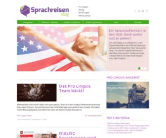 Sprachaufenthalt.blog(Der) Screenshot