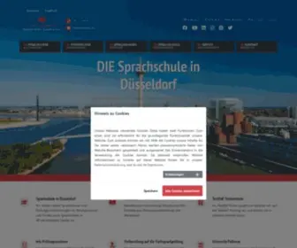 Sprachcaffe-Duesseldorf.de(Sprachen lernen in zertifizierten Sprachschulen) Screenshot