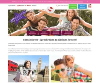 Sprachdirekt.de(Linguago Sprachreisen) Screenshot