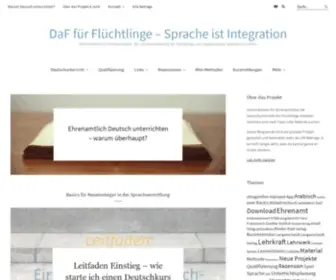 Sprache-IST-Integration.de(Sprache ist Integration) Screenshot