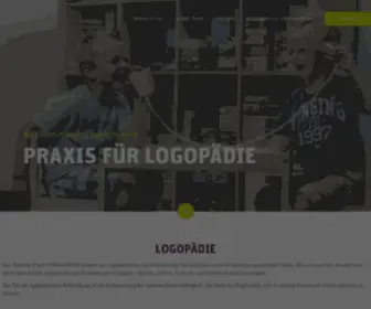 Sprache-Therapie.de(Startseite) Screenshot