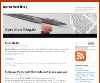 Sprachen-Blog.de(Sprachen) Screenshot