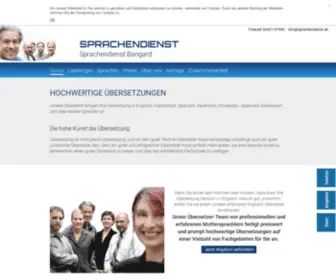 Sprachendienst.de(Übersetzung) Screenshot