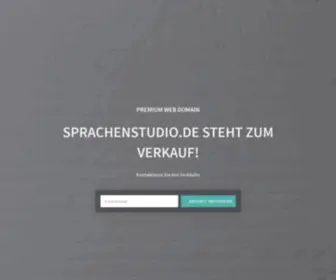 Sprachenstudio.de(Steht zum Verkauf) Screenshot