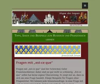 Sprachenundso.ch(Sprachenblogideenundso sprachenundso) Screenshot