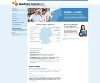 Sprachkurs-Vergleich.com(Sprachkurs Vergleich) Screenshot