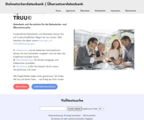 Sprachmittler.com(Sprachmittler-TRUU©) Screenshot