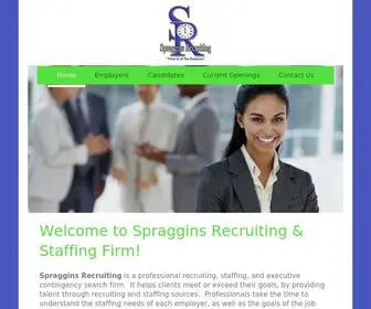 Spragginsrecruiting.com(Spraggins Recruiting) Screenshot