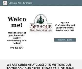 Spraguewoodworking.com(Sprague Woodworking) Screenshot