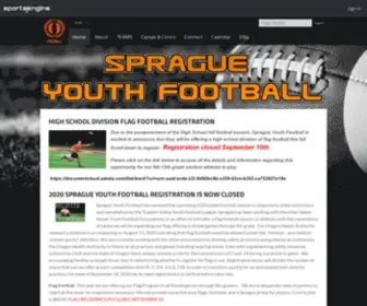 Spragueyouthfootball.org(Spragueyouthfootball) Screenshot