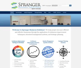 Sprangerbusinesssolutions.com(Spranger business solutions) Screenshot