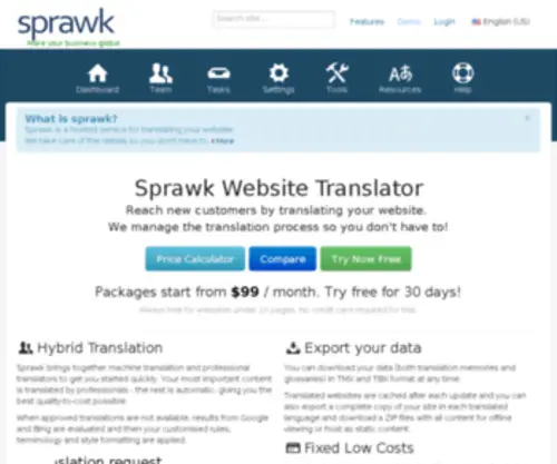 Sprawk.com(Sprawk Website Translator) Screenshot