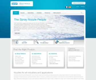 Spray-Nozzle.co.uk(Nozzles for all industries and applications) Screenshot