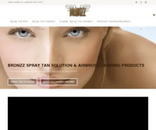 Spray-Tan-Solution.com(Forsale Lander) Screenshot