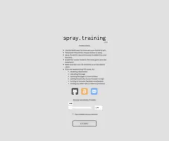 Spray.training(Spray training) Screenshot