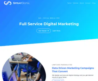 Spraydigital.in(Reliable Digital Marketing Consultant) Screenshot