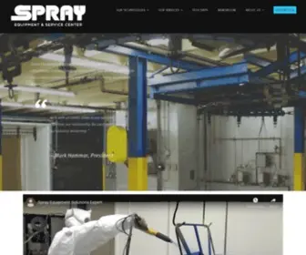Sprayequipment.com(Spray Equipment & Service Center) Screenshot