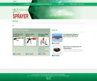 Sprayer-SA.com(Sprayer SA) Screenshot