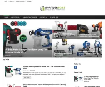 Sprayerboss.com(Sprayer Boss) Screenshot