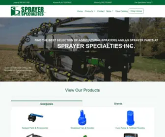 Sprayers.com(Sprayer Specialties Inc) Screenshot