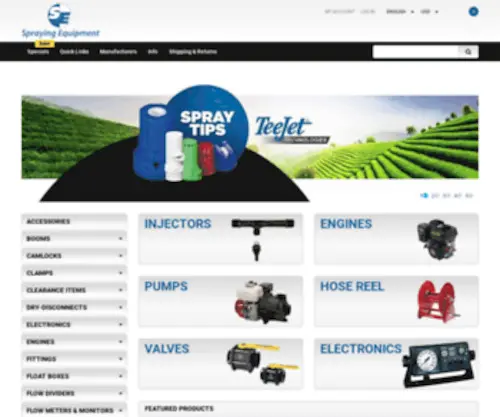 Sprayingequipment.com(Sprayingequipment) Screenshot