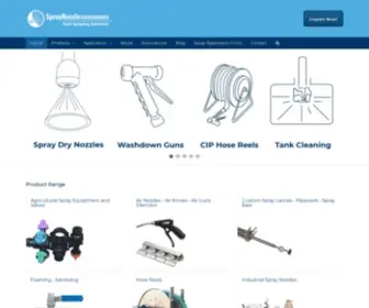 Spraynozzle.com.au(Spray Nozzle Engineering) Screenshot