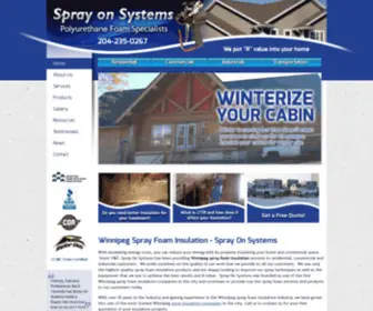 Sprayonsystems.ca(Spray On Systems) Screenshot