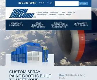 Spraysystems.com(Spray Systems) Screenshot