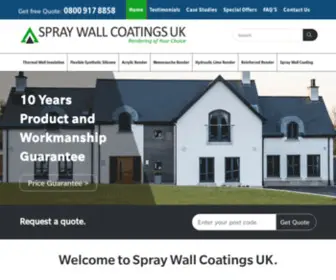 Spraywallcoatingsuk.com(Bot Verification) Screenshot