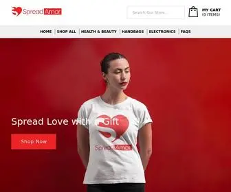 Spreadamor.com(Spread Love with a Gift) Screenshot