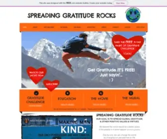 Spreadinggratituderocks.com(Spreading Gratitude Rocks) Screenshot