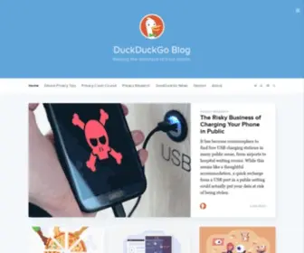 Spreadprivacy.com(DuckDuckGo Blog) Screenshot