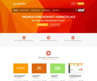 Spreadsheetnut.com(Premium Excel Spreadsheet Marketplace) Screenshot