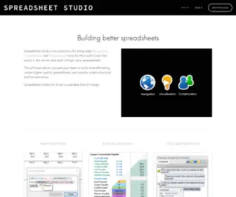 Spreadsheetstudio.org(Spreadsheetstudio) Screenshot