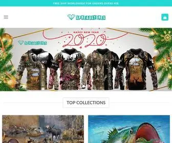 SpreadStores.com(3D All Over Print Plus Size) Screenshot