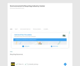 Sprecycling.com(Environmental & Recycling Industry Center) Screenshot