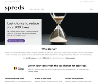 Spreds.com(Investment for everyone) Screenshot